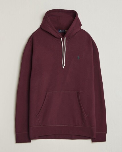 Polo Ralph Lauren RL Fleece Hoodie Classic Wine