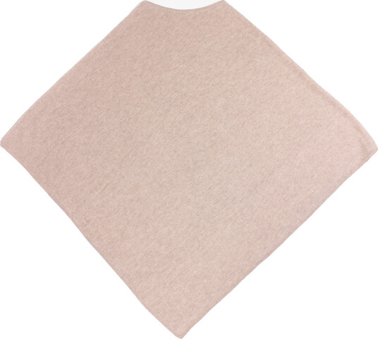 Nohr Studio Poncho i Ull/Kashmir Beige ONE SIZE