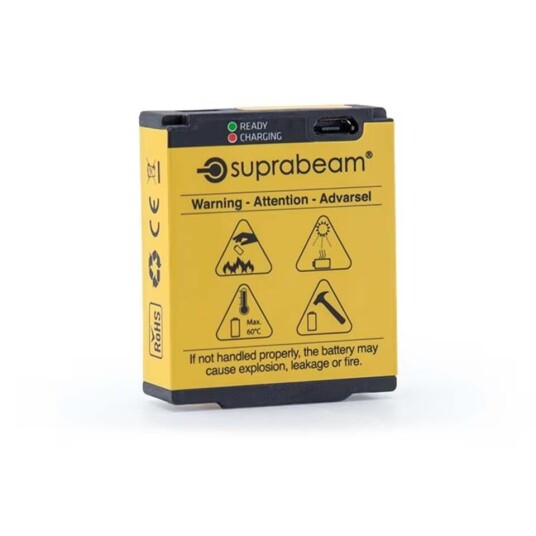 SUPRABEAM BATTERI V3/V4 PRO R LI-PO 2800 MAH USB-C SUPRABEAM BATTERI V3/V4 PRO R LI-PO 2800 MAH USB-C