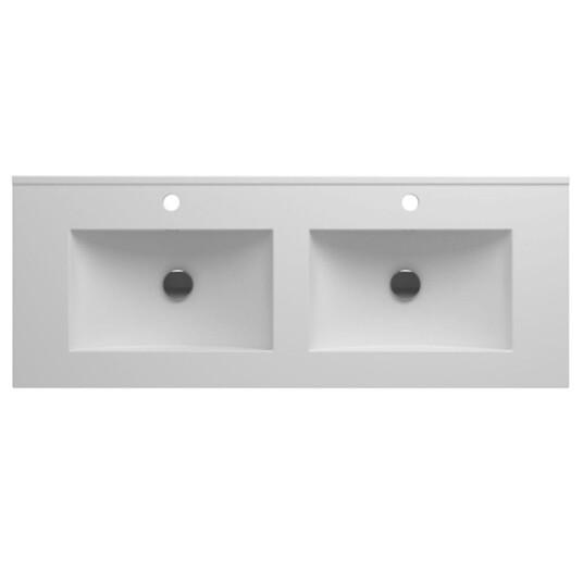 Alterna Fons Porselen B60-120xd46xh2cm Hvit / 120cm Dobbel DAL-7010155
