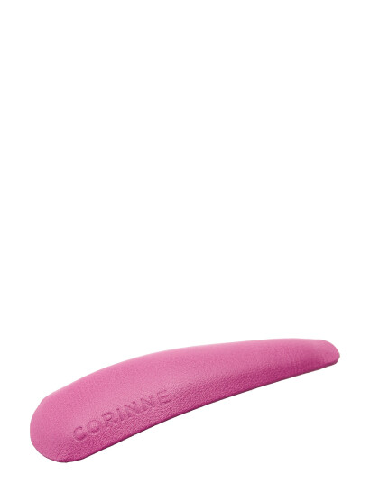 Corinne Leather Barette - Pink - ONE SIZE