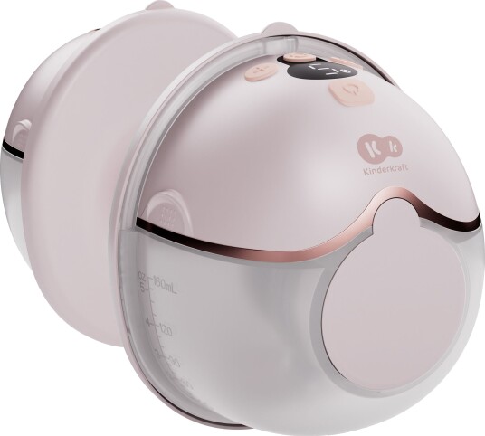 Kinderkraft MamaFlow Elektrisk Brystpumpe Hands-Free Rosa Kinderkraft MamaFlow Elektrisk Brystpumpe Hands-Free Rosa