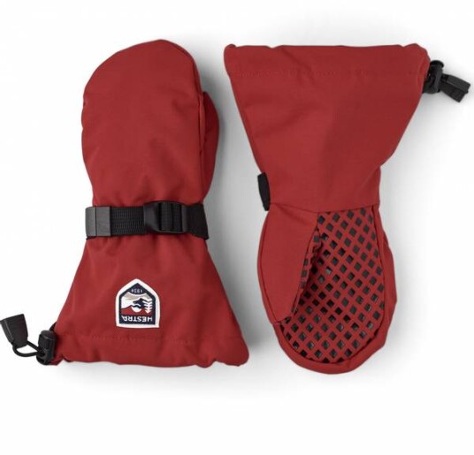 Hestra Kids' Fjellvotten Mitt Red 92/98 cm Hestra Kids' Fjellvotten Mitt Red 92/98 cm