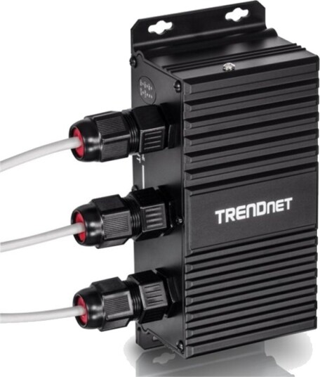 TRENDnet TI-EU120 nettverk/strøm-utvider 1GbE TRENDnet TI-EU120 nettverk/strøm-utvider 1GbE