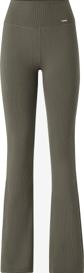 aim´n Ribbed Seamless Flare Tights   Khaki green   XS