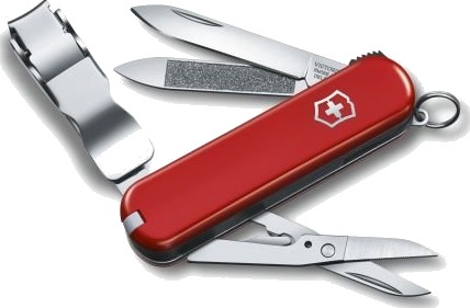 Victorinox Nailclip 580 Klappkniv Uten Lås Multiverktøyskniv Abs Syntetisk 17,5 Mm 36 G