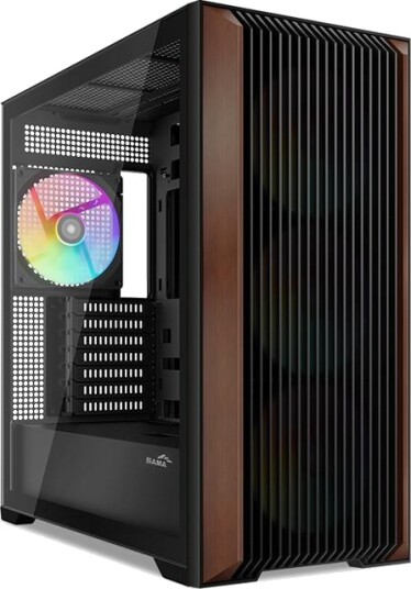 SAMA Z60 ATX Mid Tower Svart Z60-BKAWA4X1-GL