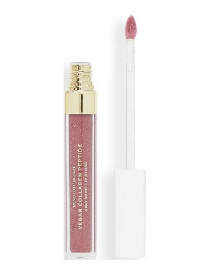 Revolution Beauty London Revolution Pro Vegan Collagen Peptide High Shine Lip Gloss Stripped - Nude - 4 ML
