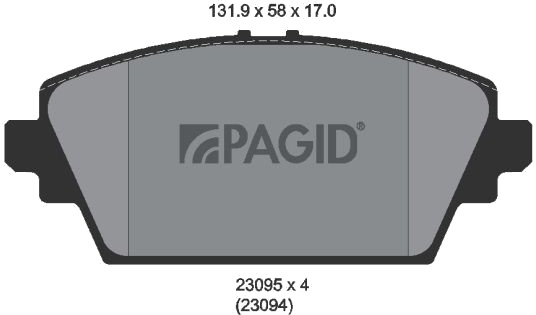 PAGID T1511N Bremseklosser PAGID T1511N Bremseklosser