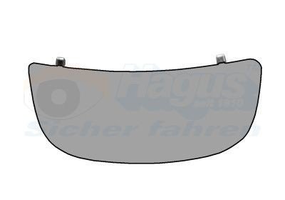 Speilglass VAN WEZEL 4394833 Speilglass VAN WEZEL 4394833