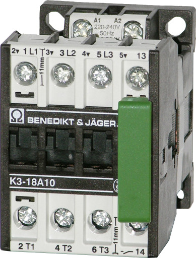 Benedikt & Jäger Kontaktor F. Motorvern 4kW