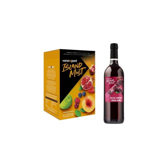 Winexpert Black Cherry Island Mist Vinsett Gir 23 liter fruktvin
