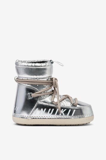 Inuikii  Vinterstøveler Mountain Metallic Sølv
