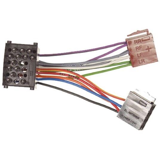 Stereo/Multimedia/Hifi ISO adapter for eldre BMW   Rundstikk 2003949