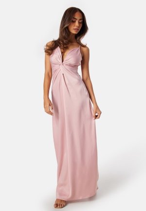 Y.A.S Bree Strap Maxi Twist Dress Pale Mauve XL