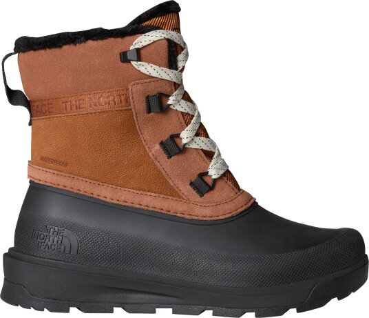 The North Face Women's Shellista V Shorty Waterproof Boots Burnt Umber/TNF Black 37.5
