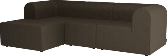 Montana Paradigm 3 seters Sofa med Puff Venstre TC0260 Technicolour0260 Montana Paradigm 3 seters Sofa med Puff Venstre TC0260 Technicolour0260
