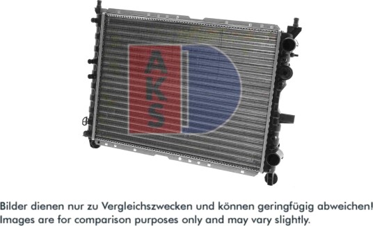 AKS DASIS 080340N Radiator motorkjøling