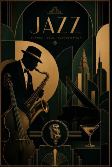 Plakat Jazzrytme