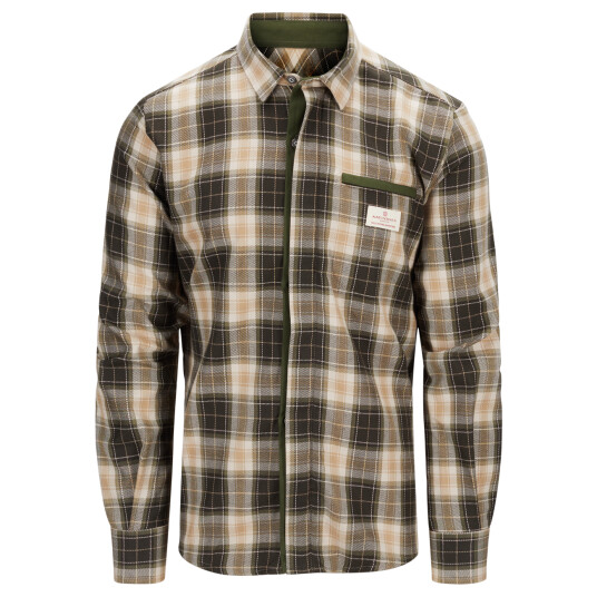 Amundsen Sports Skauen Field Shirt M's Hunter Brown Checks L Amundsen Sports Skauen Field Shirt M's Hunter Brown Checks L