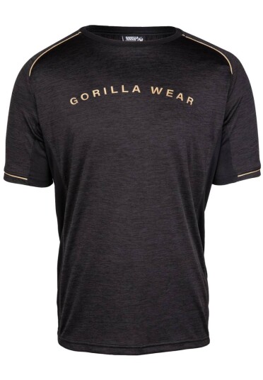 Gorilla Wear Fremont T-Shirt Black/Gold 3XL