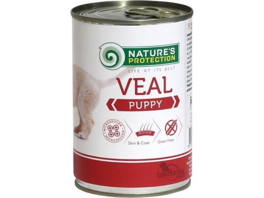 Nature’S Protection Karma Mokra Dla Psa Natures Protection Cielęcina 400G