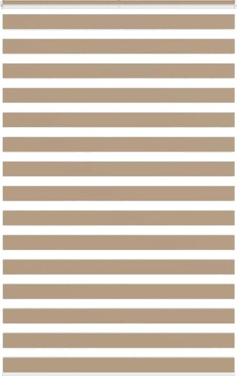 Sebragardin sandbrun 150x200 cm stoff bredde 145,9 polyester