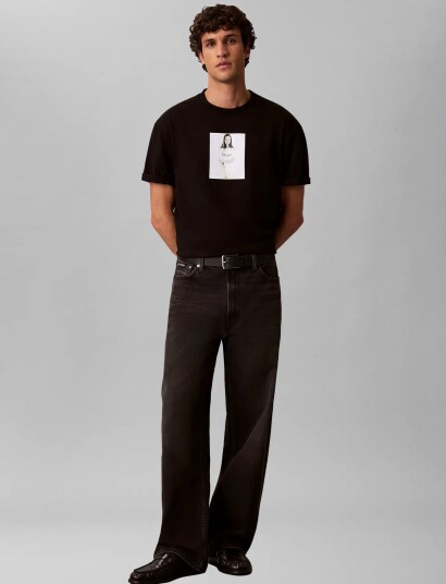 Calvin Klein Obsession Relaxed Tee Black XL