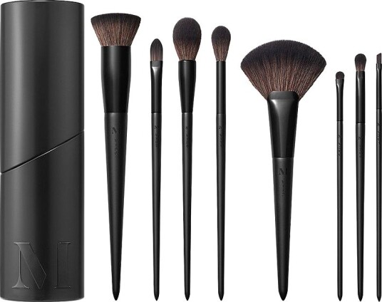 Vegan Pro Series 8-Piece Face & Eye Brush Set