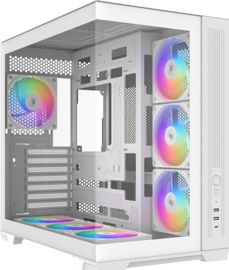 SAMA V52 ATX Mid Tower Hvit V52-WHADA7X1-GL SAMA V52 ATX Mid Tower Hvit V52-WHADA7X1-GL