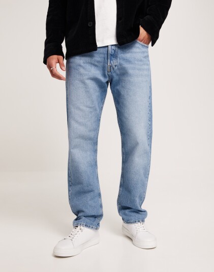 Jack & Jones Jjichris Jjoriginal Sbd 920 Noos Loose fit jeans Blå
