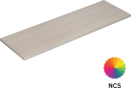 Dansani Calidris Benkeplate B40 240xh3xd51cm NCS eik / 160cm