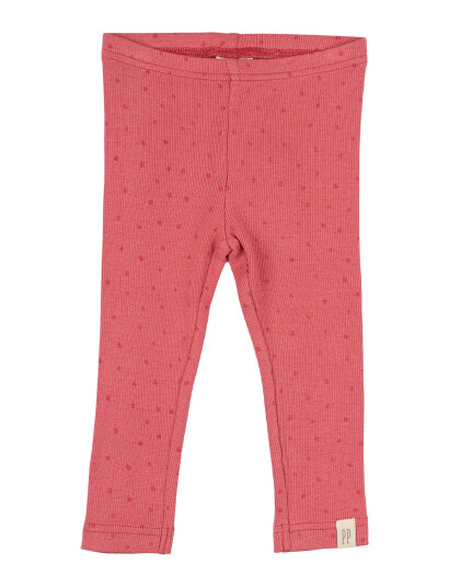 Petit Piao Legging Modal Dot Red 56
