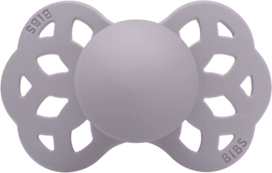 BIBS Infinity Smokk Silicone, Fossil Grey (Str.1 (0-6 Mnd))