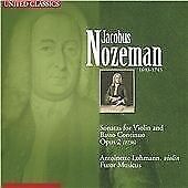 MediaTronixs Jacobus Nozeman : Jacobus Nozeman: Sonatas for Violin and Basso Continuo Opus 2 Pre-Owned