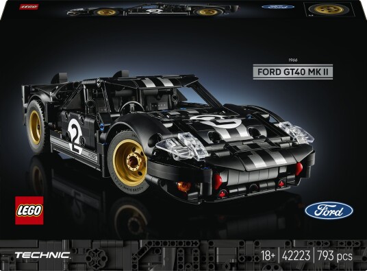 Lego 1966 Ford Gt40 Mkii Racerbil
