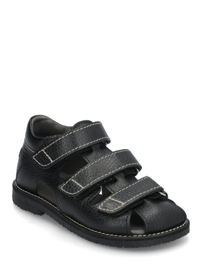 ANGULUS Sandals - Flat - Closed Toe - Black - 24