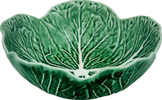 Bordallo Pinheiro  Cabbage skål 17,5 cm grønn