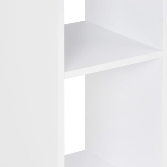 vidaXL Barbord hvit og antrasittgrå 60x60x110 cm vidaXL Barbord hvit og antrasittgrå 60x60x110 cm