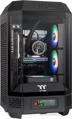 Thermaltake The Tower 250 Mini ITX Kabinett Svart med Herdet Glass Thermaltake The Tower 250 Mini ITX Kabinett Svart med Herdet Glass