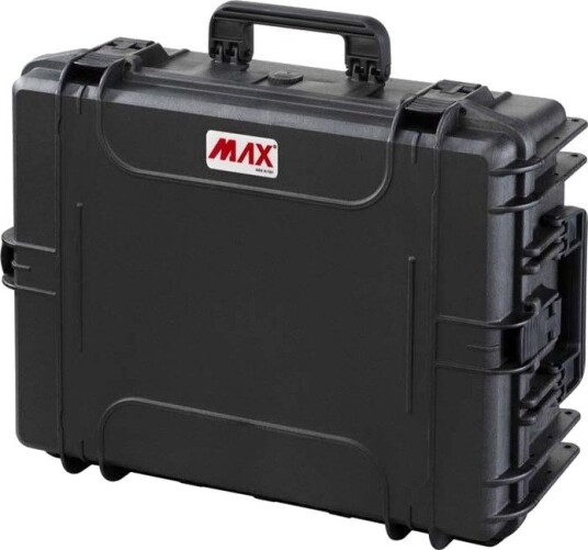 MAX cases MAX540H190STR Koffert vanntett, 41,4 liter med skum, hjul og håndtak, Garasjeinnredning & oppbevaring