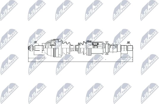 Nty Drivaksel NTY NPW FR 056