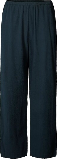 STUDIO FEDER Bella Pants Seersucker   Navy   S