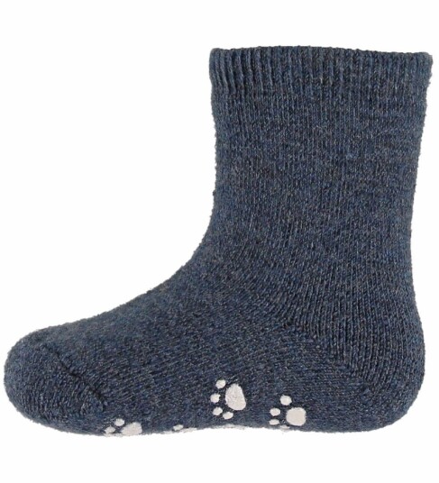 Joha Sokker   Ull   Blå m. Anti Slip   Joha   27/30   Sokker   27 30