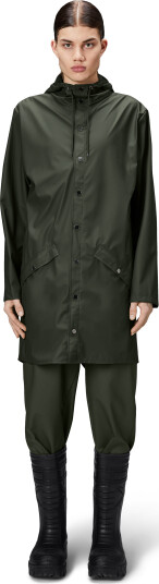 Rains Unisex Long Jacket ( 2022 ) S , Green