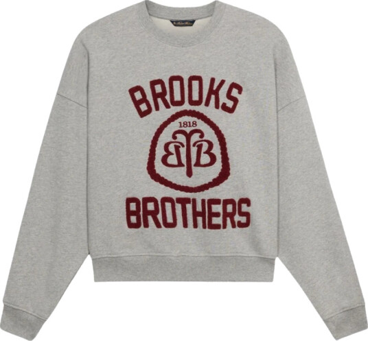 Brooks Brothers Dame Gensere & Hettegensere Grå S,