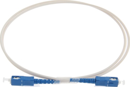 Eurolan 41E-S4-SC-SC-07-04WT Fiberkabling hvit formsprøytet 7 m Stikkontakter & kabler Eurolan 41E-S4-SC-SC-07-04WT Fiberkabling hvit formsprøytet 7 m Stikkontakter & kabler