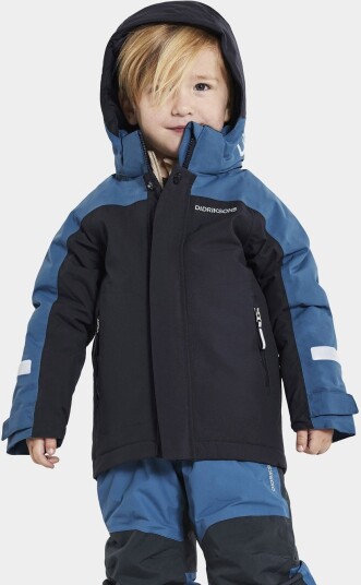 Didriksons Neptun Kids Jkt Navy 110 Foret Regntøy Didriksons Neptun Kids Jkt Navy 110 Foret Regntøy
