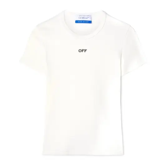 Off White Dame Topper Hvit S,