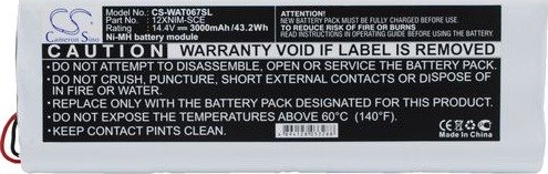 Batteri Til Wavetek 4010-00-0067 Etc